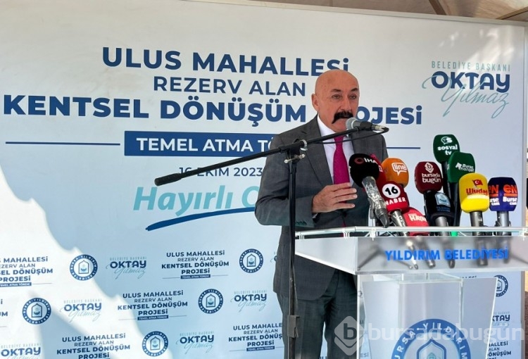 Yıldırım Belediyesi, Ulus Kentsel Dönüşüm Projesi'nin temelini atıyor