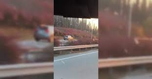 Bursa'da trafikte tehlikeli anlar! Otoyolda ters şeritten son sürat ilerledi
