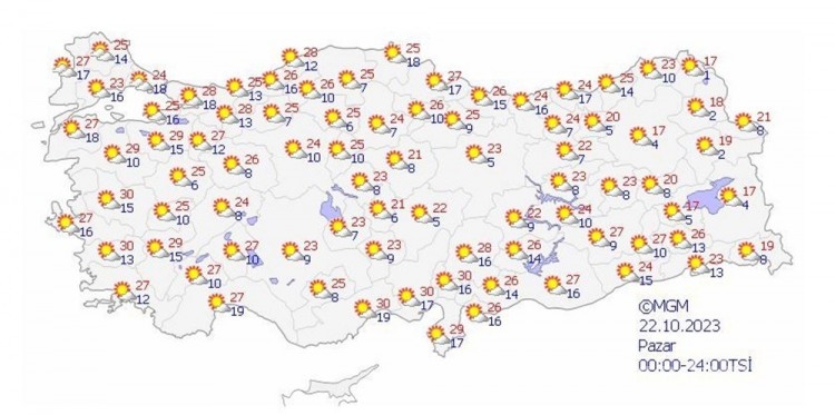 İstanbul dahil 14 il için sarı kodlu uyarı 

