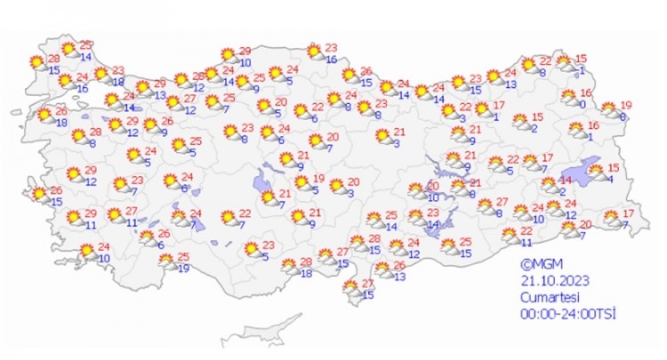 İstanbul dahil 14 il için sarı kodlu uyarı 
