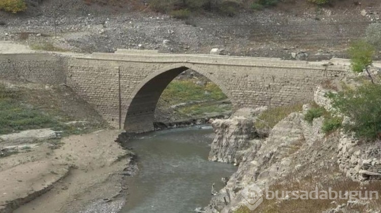 Sular çekildi 300 yıllık tarih ortaya çıktı!