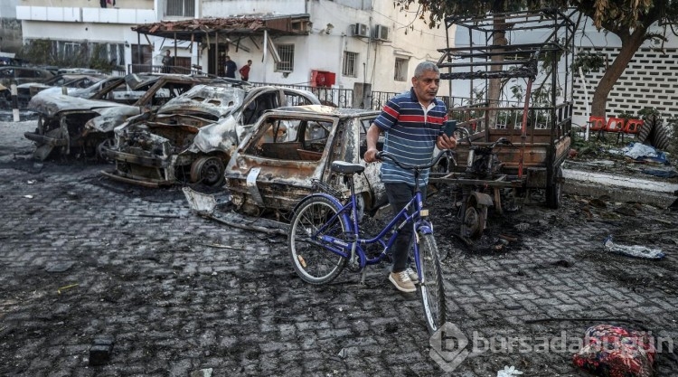Gazze'deki hastane patlamasının ardından
