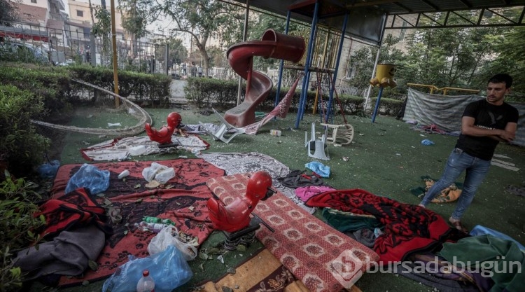 Gazze'deki hastane patlamasının ardından
