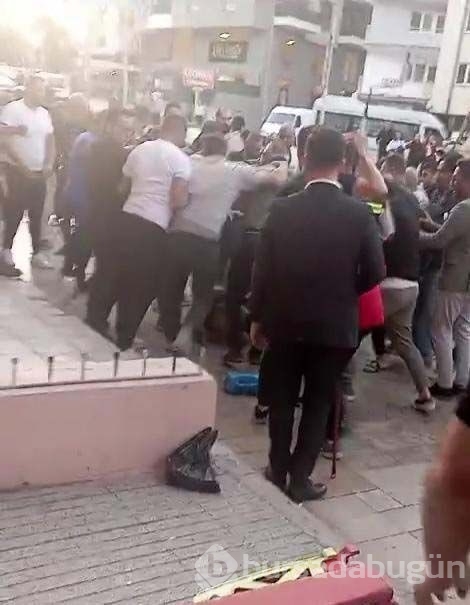 Boşanmak isteyen kadına erkek şiddetinin görüntüsü