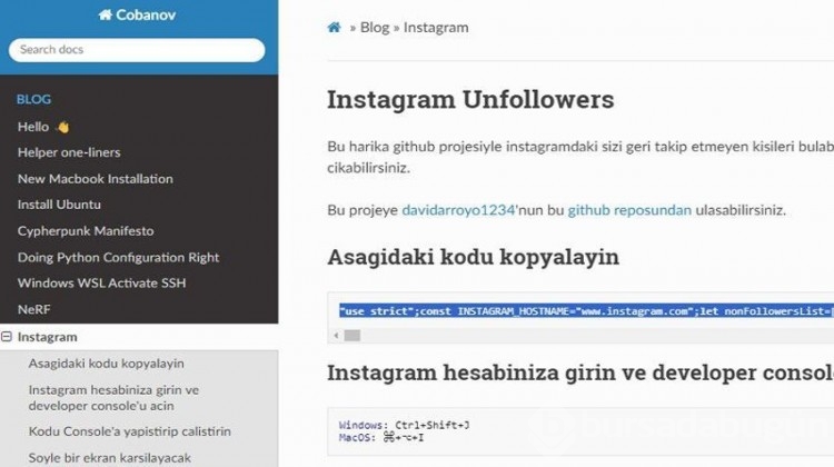 Instagram'da takibi bırakanlar nasıl görülür?