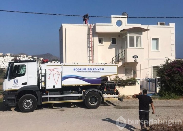 Barajlar kurudu, Bodrum'da su sorunu başladı 