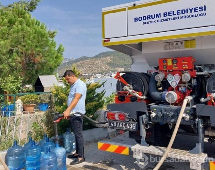 Barajlar kurudu, Bodrum'da su sorunu başladı 