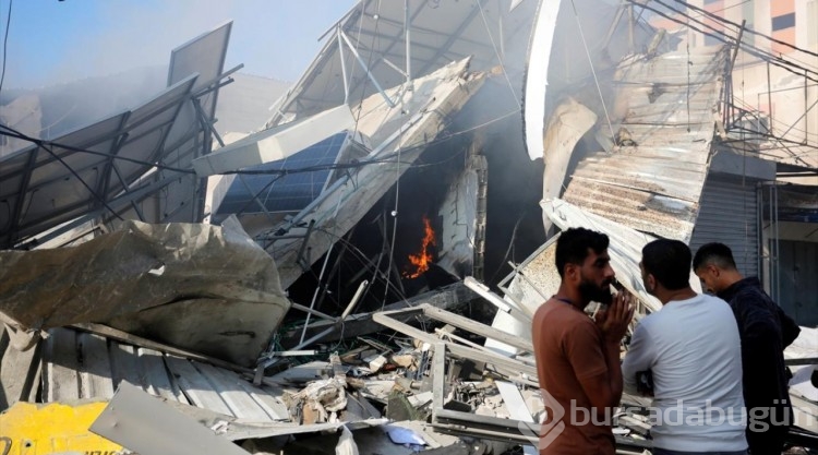 İsrail, Nuseyrat Kampı'ndaki bir fırını bombaladı
