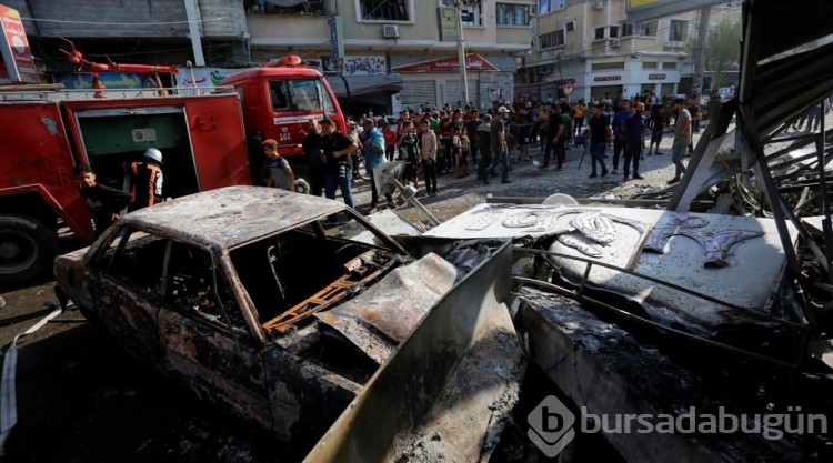 İsrail, Nuseyrat Kampı'ndaki bir fırını bombaladı
