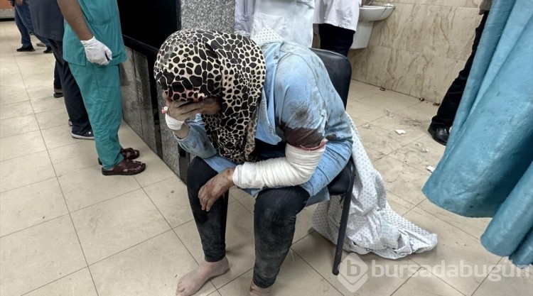Gazze'de hastaneler acı ve gözyaşıyla dolu...
