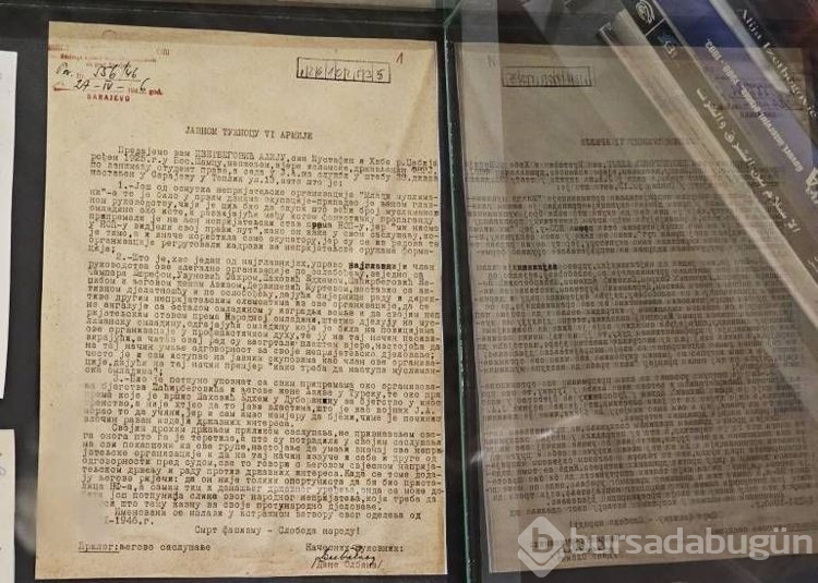 Saraybosna'da Aliya İzetbegoviç adına sergi açıldı