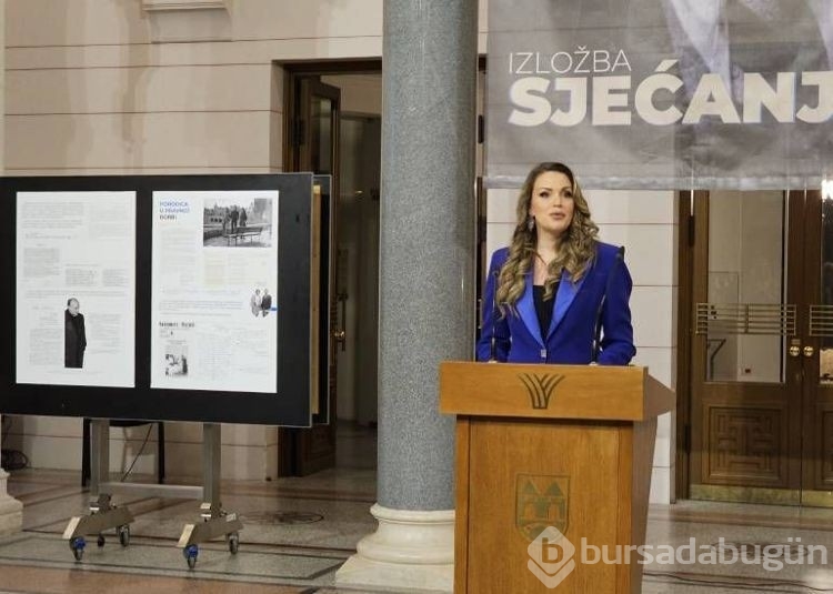 Saraybosna'da Aliya İzetbegoviç adına sergi açıldı