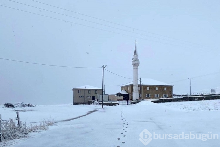 Gümüşhane'nin yüksekleri beyaza büründü
