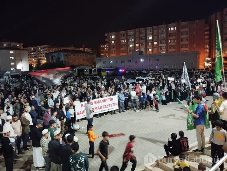 Diyarbakır ve Mardin'de İsrail protestosu
