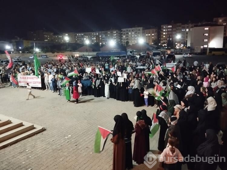 Diyarbakır ve Mardin'de İsrail protestosu
