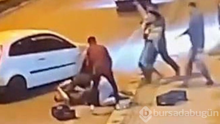 Baba ve oğula 'Ne bakıyorsun' dayağı
