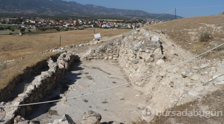 Denizli'deki antik kentte Kurtuluş Savaşı döneminden kalma siper bulundu
