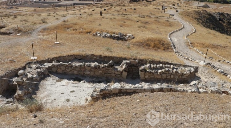 Denizli'deki antik kentte Kurtuluş Savaşı döneminden kalma siper bulundu
