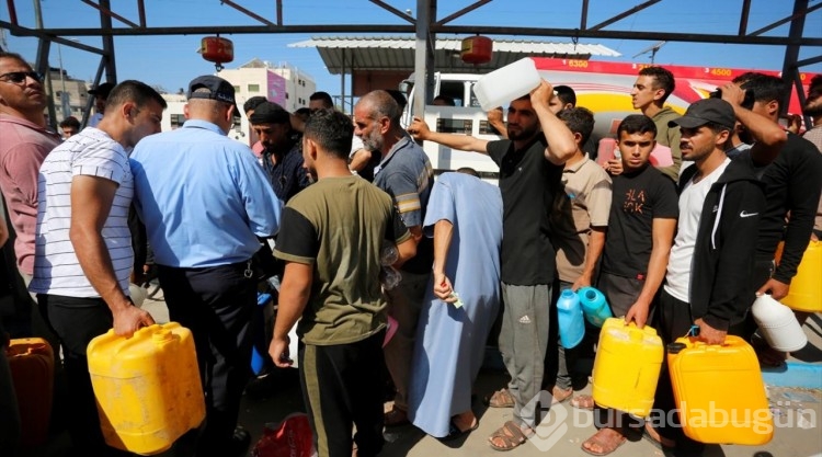 İsrail saldırıları altındaki Gazze'de yakıt sıkıntısı

