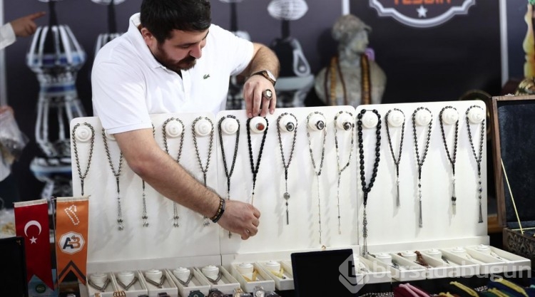 Adana'da "2. Tesbih ve Doğal Taşlar Fuarı" açıldı
