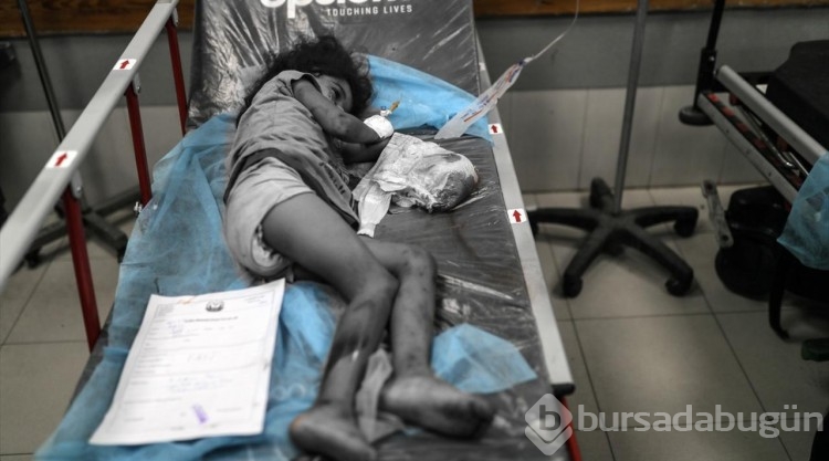Saldırılarda yaralananlar Nasır Hastanesi'ne getirildi
