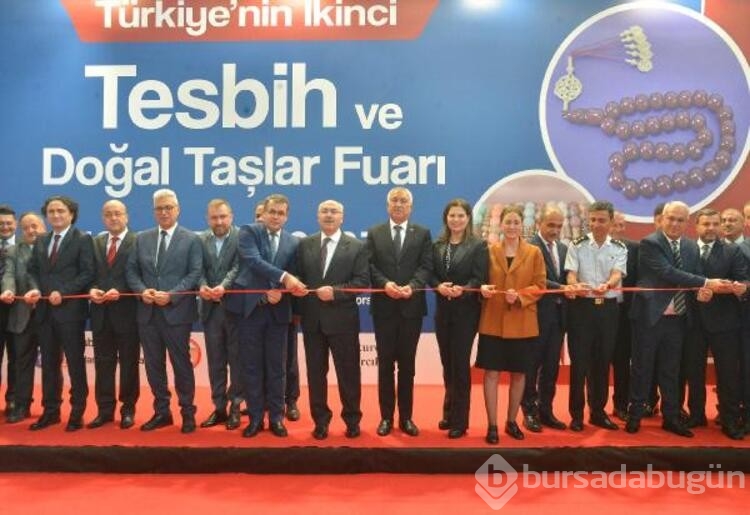 Tespih ve Doğal Taşlar Fuarı'nda 50 bin dolarlık heykele ilgi
