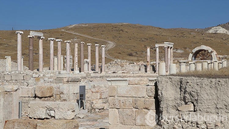 Tripolis Antik Kenti'nde, Kurtuluş Savaşı döneminden kalma siper bulundu

