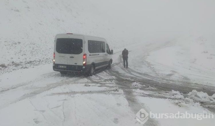 Kış gelmeden kar geldi!