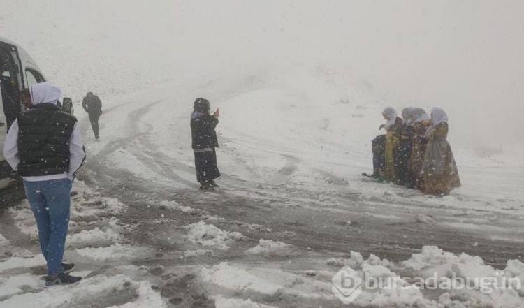 Kış gelmeden kar geldi!