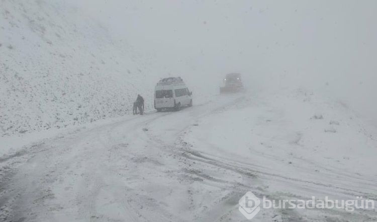 Kış gelmeden kar geldi!