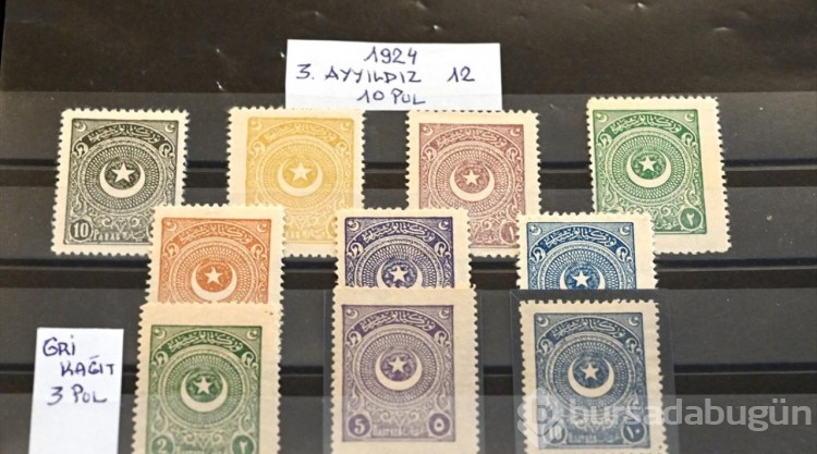 Cumhuriyet'in ilk pulu "Ayyıldız Posta Pulları" bugün de kıymetini koruyor
