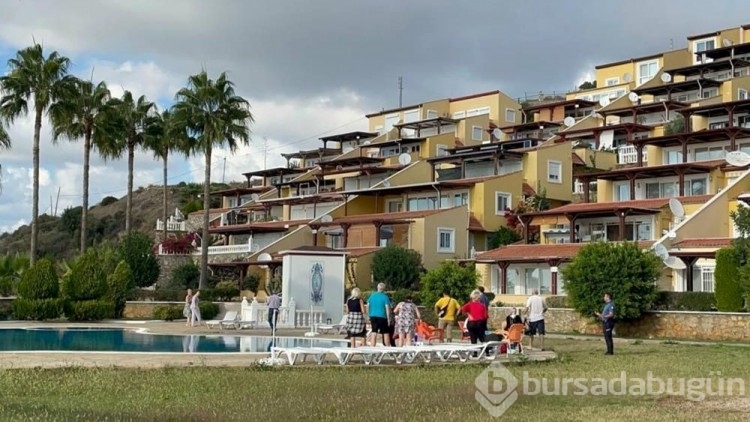 Antalya'daki yazlık sitede şüpheli ölüm
