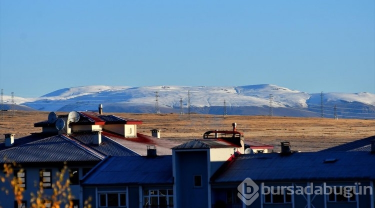 Kars ve Ağrı'da soğuk hava, yükseklerinde ise kar etkili oldu
