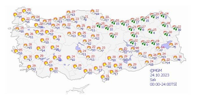 Meteoroloji'den açıklama: Hafta sonu planları yapabilirsiniz!