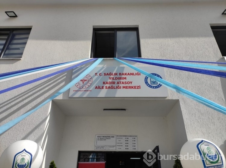 Yıldırım'ın Güllük Mahallesi'ne yeni Aile Sağlık Merkezi