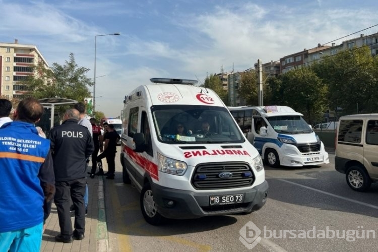 Bursa Yıldırım'da apartmanın 4. katında yangın!