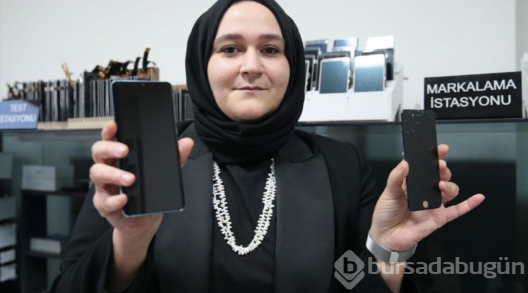 Hasarlı cep telefonu ekranları çöp olmaktan kurtuluyor