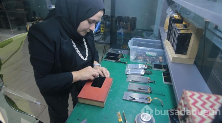 Hasarlı cep telefonu ekranları çöp olmaktan kurtuluyor
