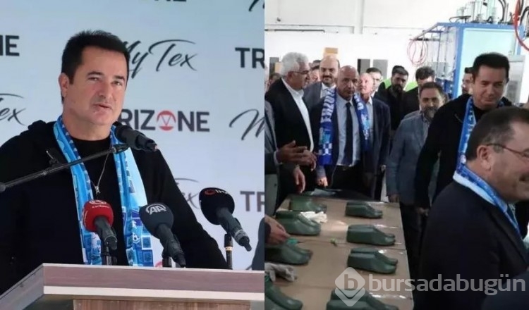 Acun Ilıcalı memleketinde fabrika kurdu