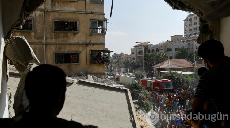 İsrail savaş uçakları, gece boyunca Gazze Şeridi'ni bombaladı

