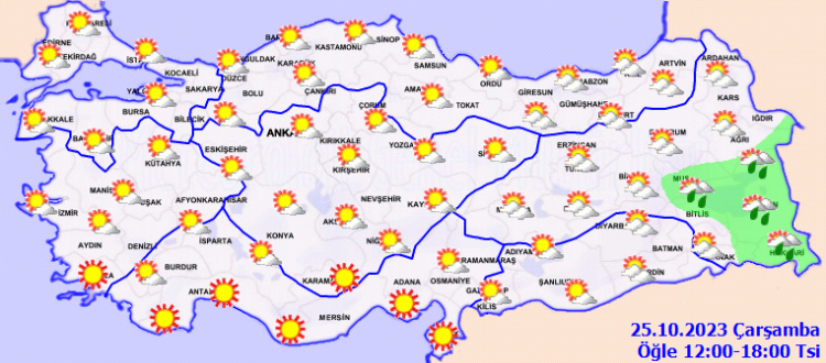 Meteoroloji'den yeni rapor! Bugün hava nasıl olacak?
