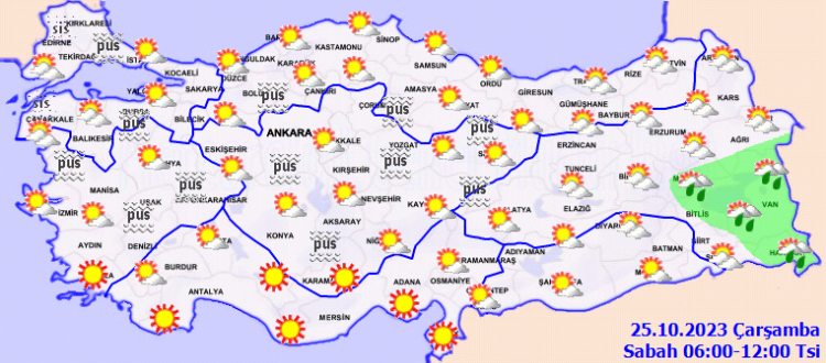 Meteoroloji'den yeni rapor! Bugün hava nasıl olacak?
