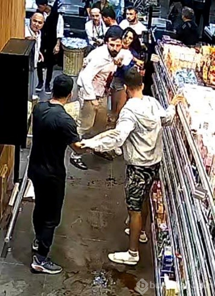 İzmir'de marketteki dehşet anlarının görüntüsü ortaya çıktı