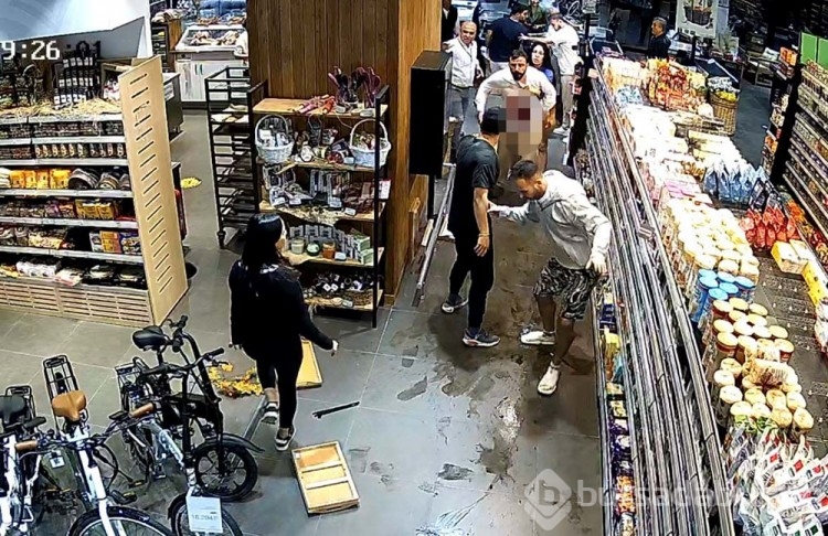 İzmir'de marketteki dehşet anlarının görüntüsü ortaya çıktı