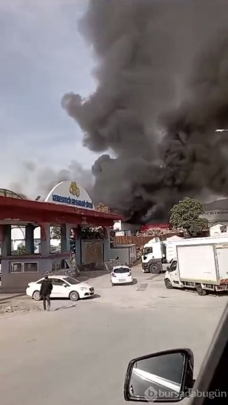 Ankara'da kimyasal atık ayrıştırma tesisinde yangın
