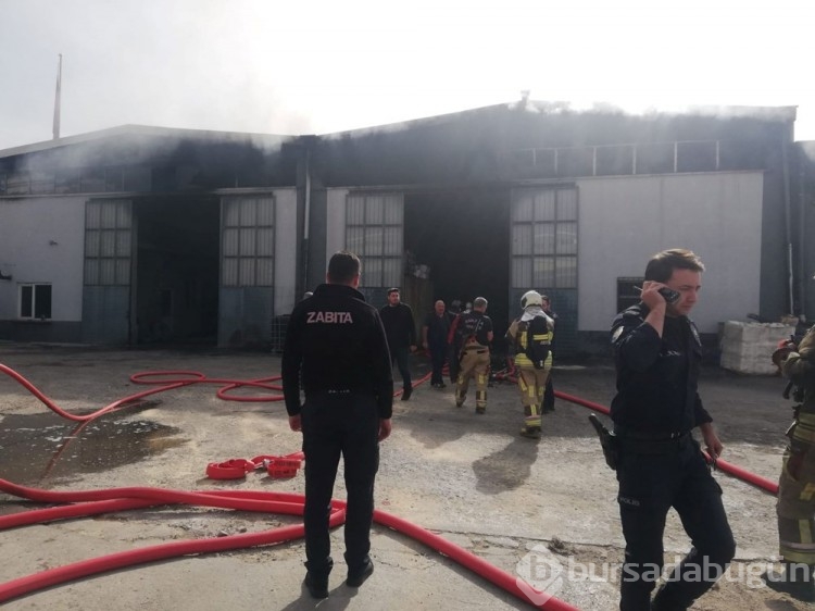 Ankara'da kimyasal atık ayrıştırma tesisinde yangın

