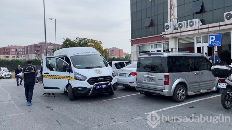 Büyükçekmece'de adliye önünde cinayet