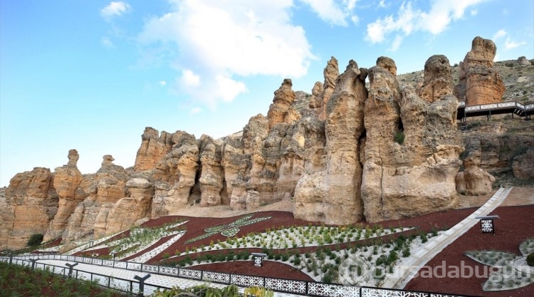 "Konya'nın peribacaları" Kızlar Kayası, ziyaretçilerin yeni rotası olacak
