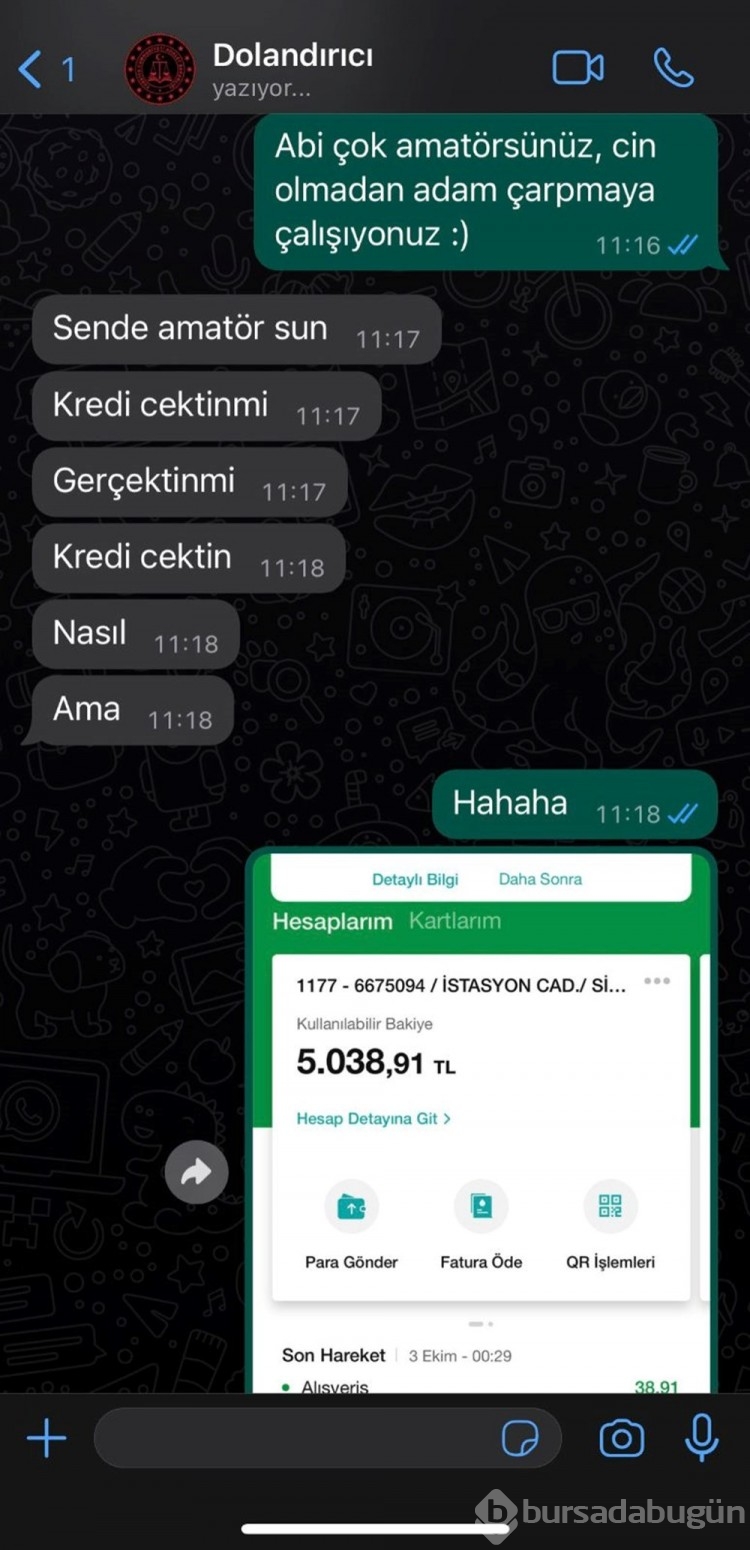 Sivas'ta ilginç dolandırıcılık hikayesi | Dolandırıcıyı dolandırdı
