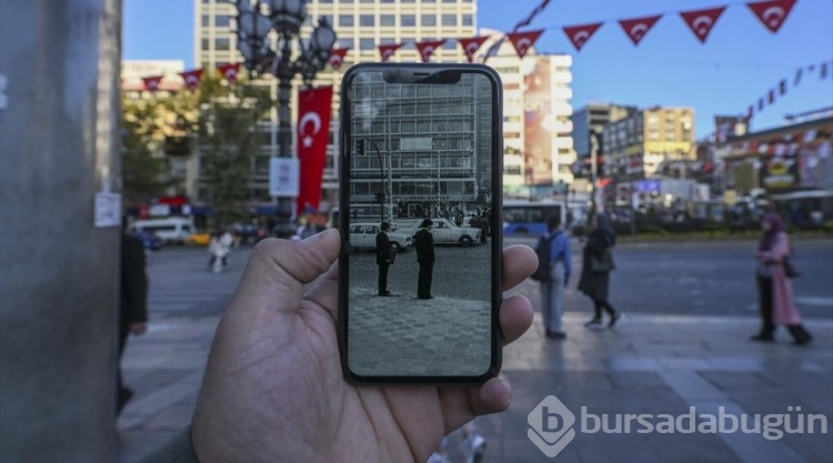 100 yıllık Cumhuriyet'in başkentinin eski ve yeni halleri aynı karede
